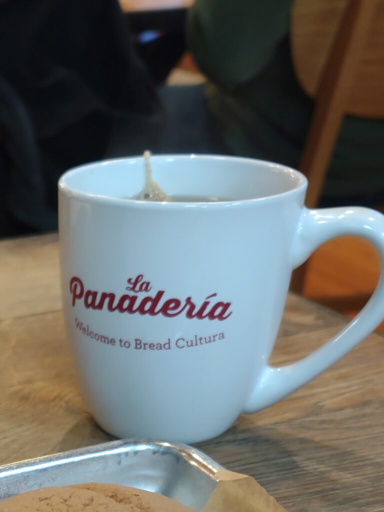 cafe San Antonio, TX, La Panaderia, Mug of Tea