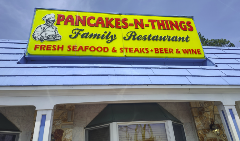 Southern food Chesapeake, VA, Greek food, pancakes and things, sign pancakes and things