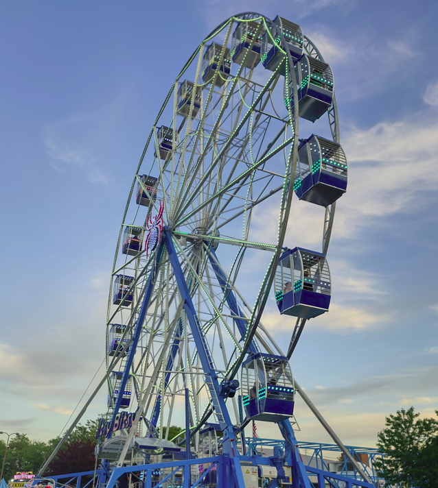 Apple Blossom Carnival Festival in Winchester, VA, Ferris Wheel Winchester, VA