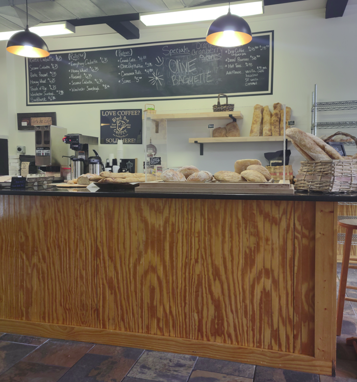 Knead Bread Bakery Winchester, VA Counter