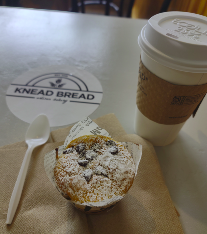 Knead Bread Bakery Winchester, VA Chocolate Muffin