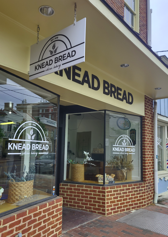 Knead Bread Bakery Winchester, VA Storefront