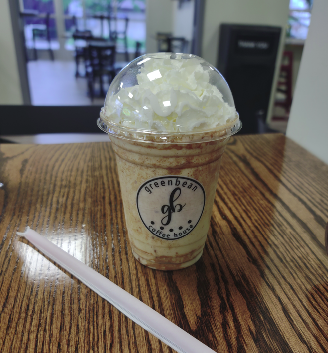 Greenbean Coffee House - coffee Altoona, PA- Cinnamon Crunch Frappe