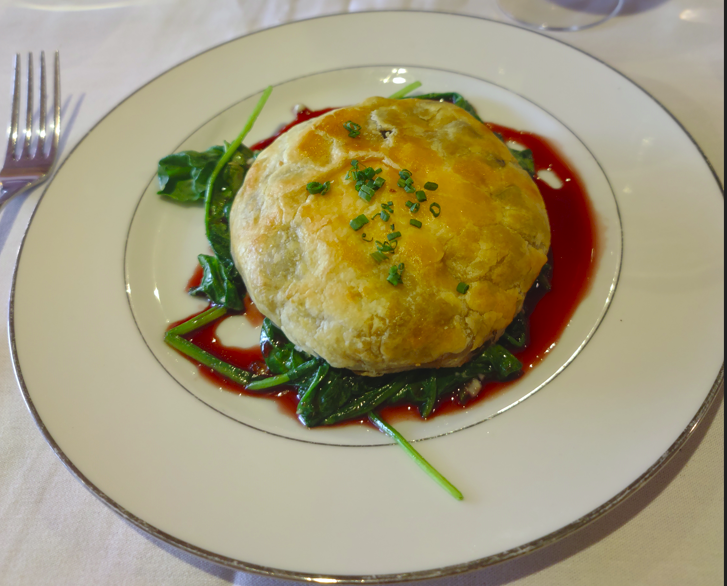 Le Bar Américain -French restaurant Winchester, VA- Mushroom Strudel