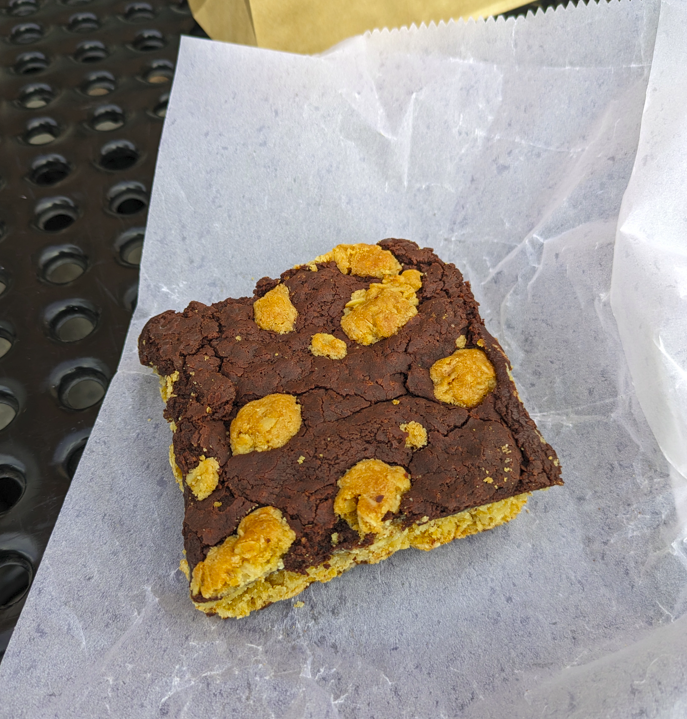 Bollo's Cafe and Bakery - Blacksburg VA - oat fudge bar