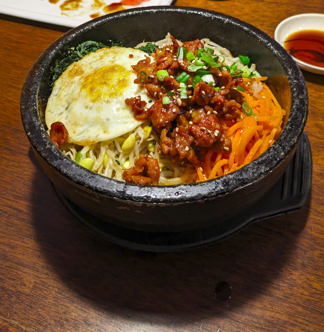 Mr Noodle and Rice - Winchester VA - stone bowl bibimbap