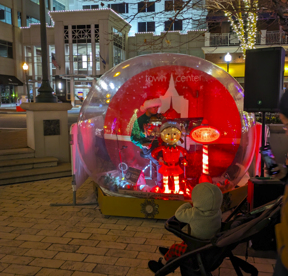 Virginia Beach Snow Globe - violinist