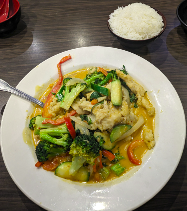 green ginger Atlanta - Penang Chicken Curry