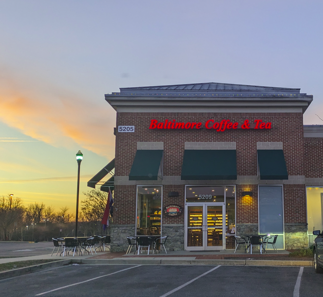 baltimore tea and coffee - storefront