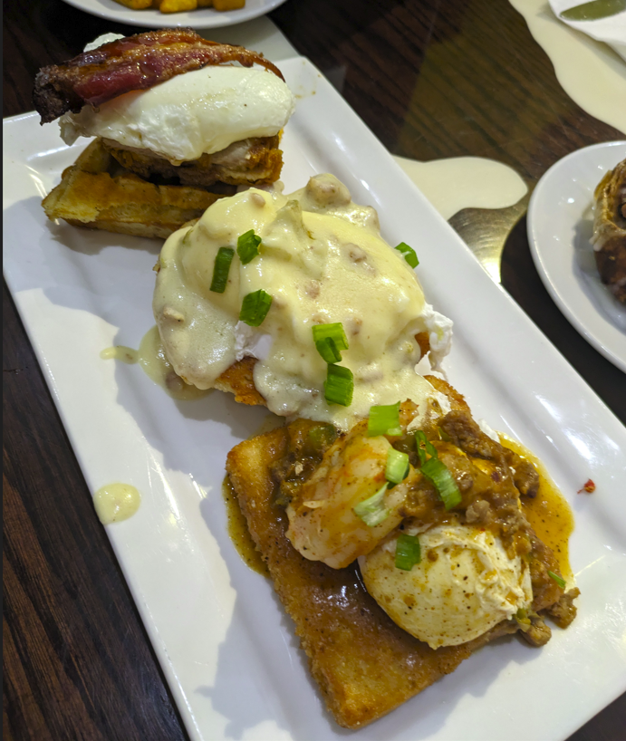 hair of the dog - egg benedict flight