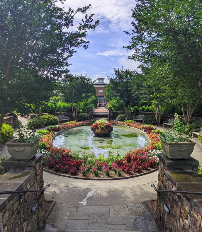 Lewis Ginter Botanical Garden - fountain