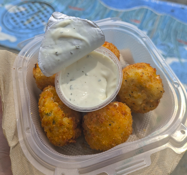 Watermelon Festival - mac and cheese balls