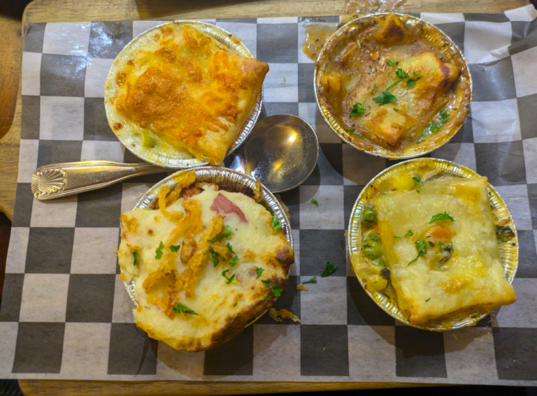 Elephant and Castle Pub - DC - pie flight