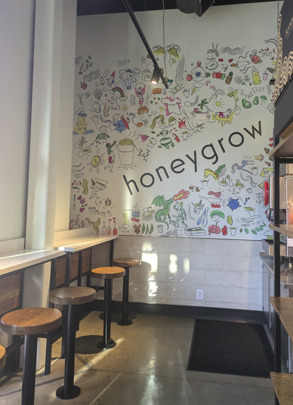 Honeygrow - mural