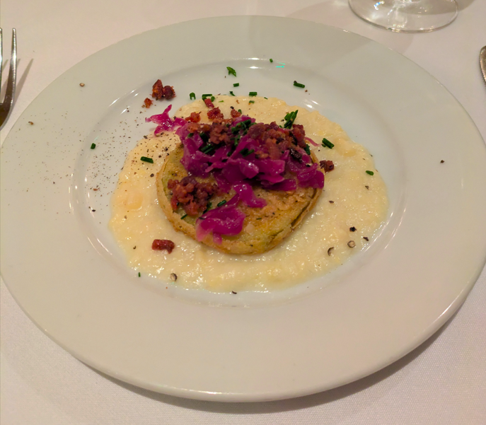 Olde Pink House - fried green tomato