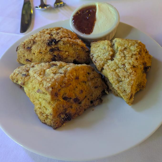 Gryphon Tea Room - scones