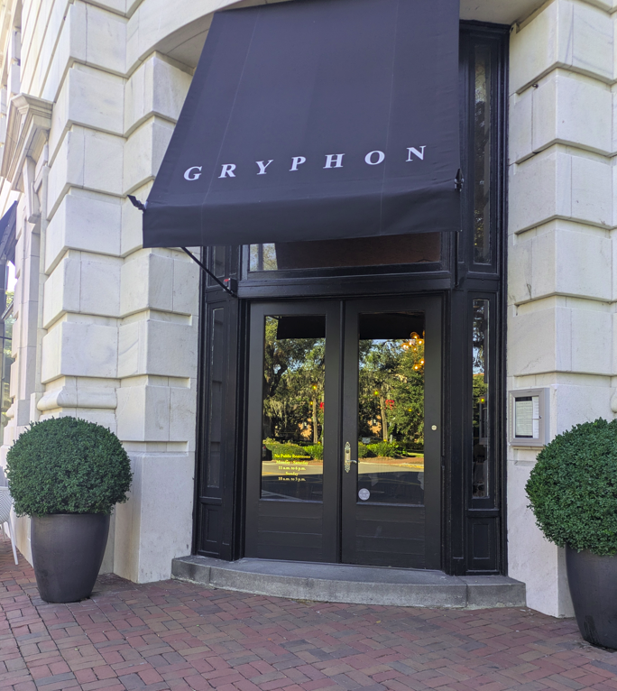 Gryphon Tea Room - storefront