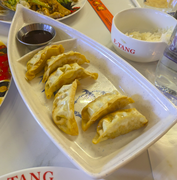 Etang Dim Sum - pan seared dumplings